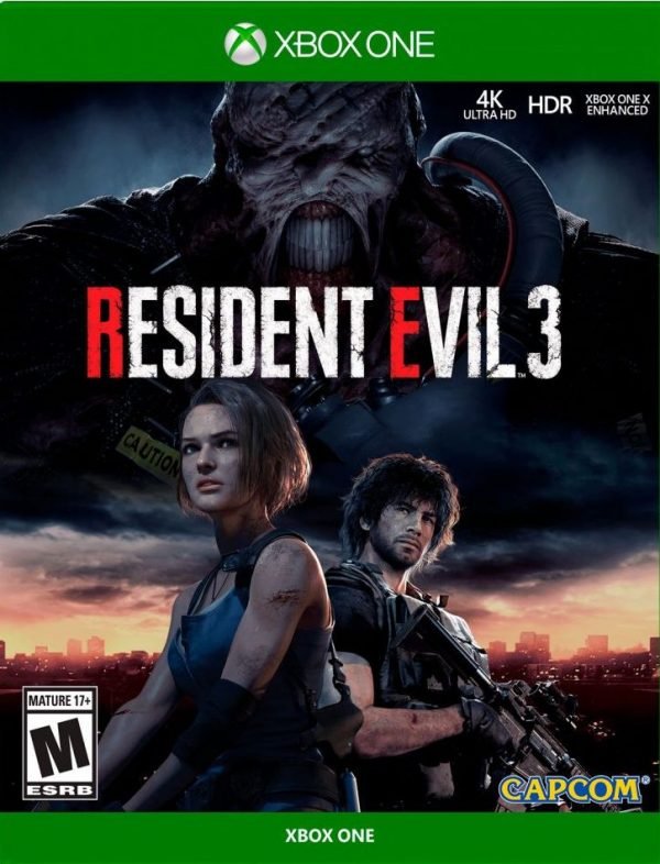 RESIDENT EVIL 3 XBOX