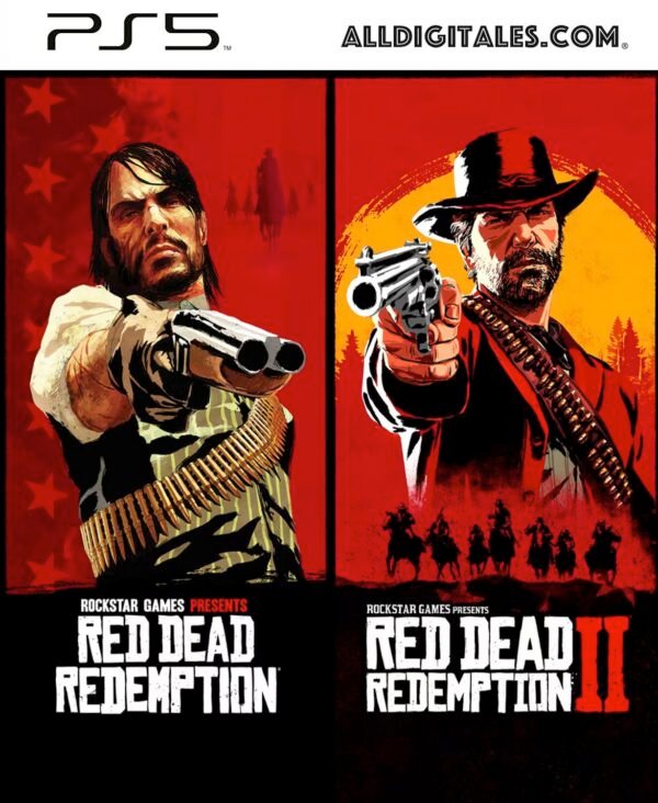 Lote de Red Dead Redemption y Red Dead Redemption 2 PS4 & PS5