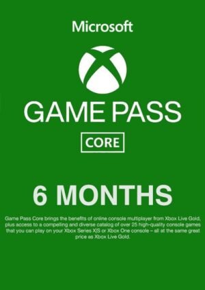 Xbox Game Pass Core 6 months